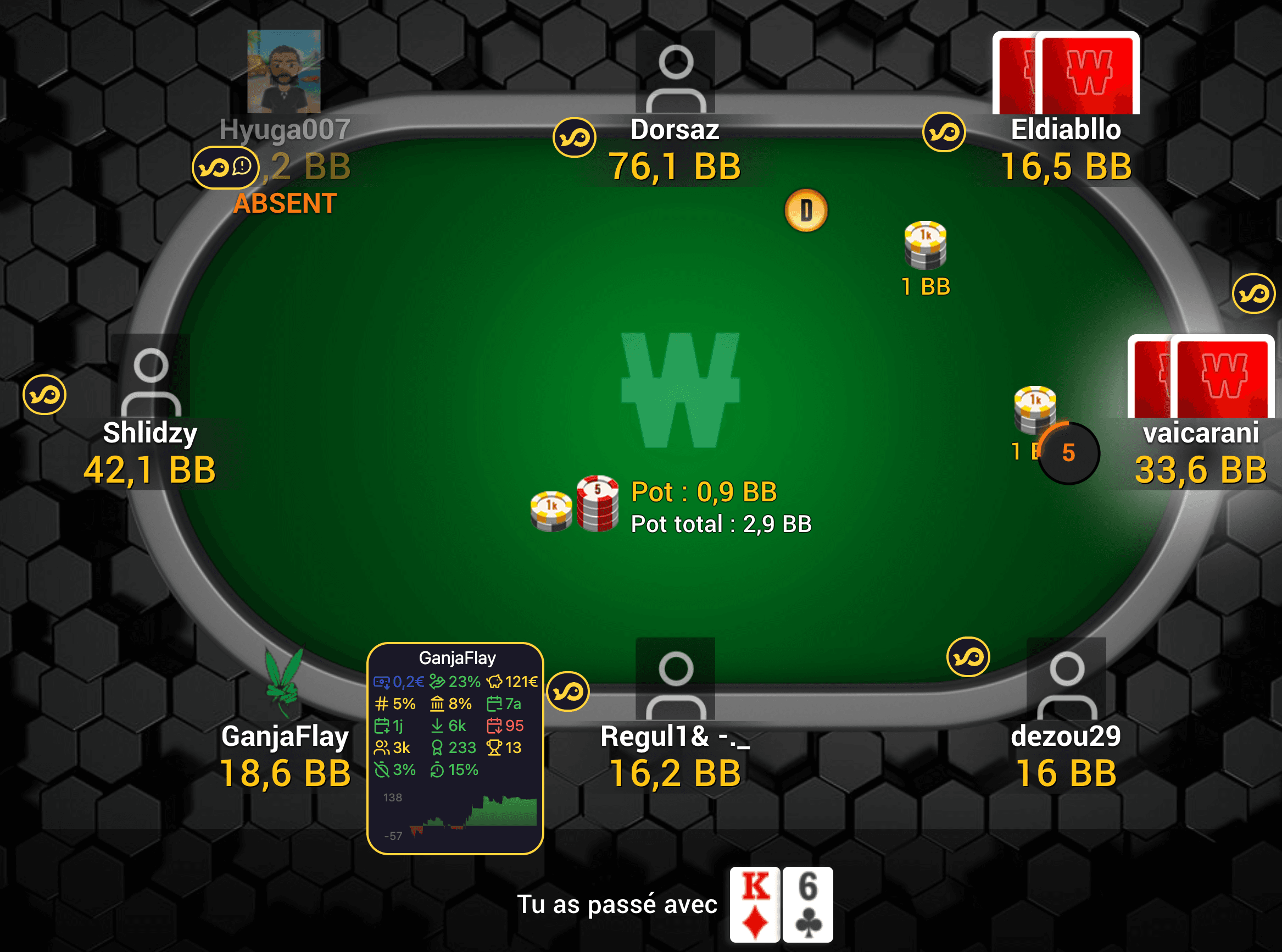Poker Fish HUD Demo